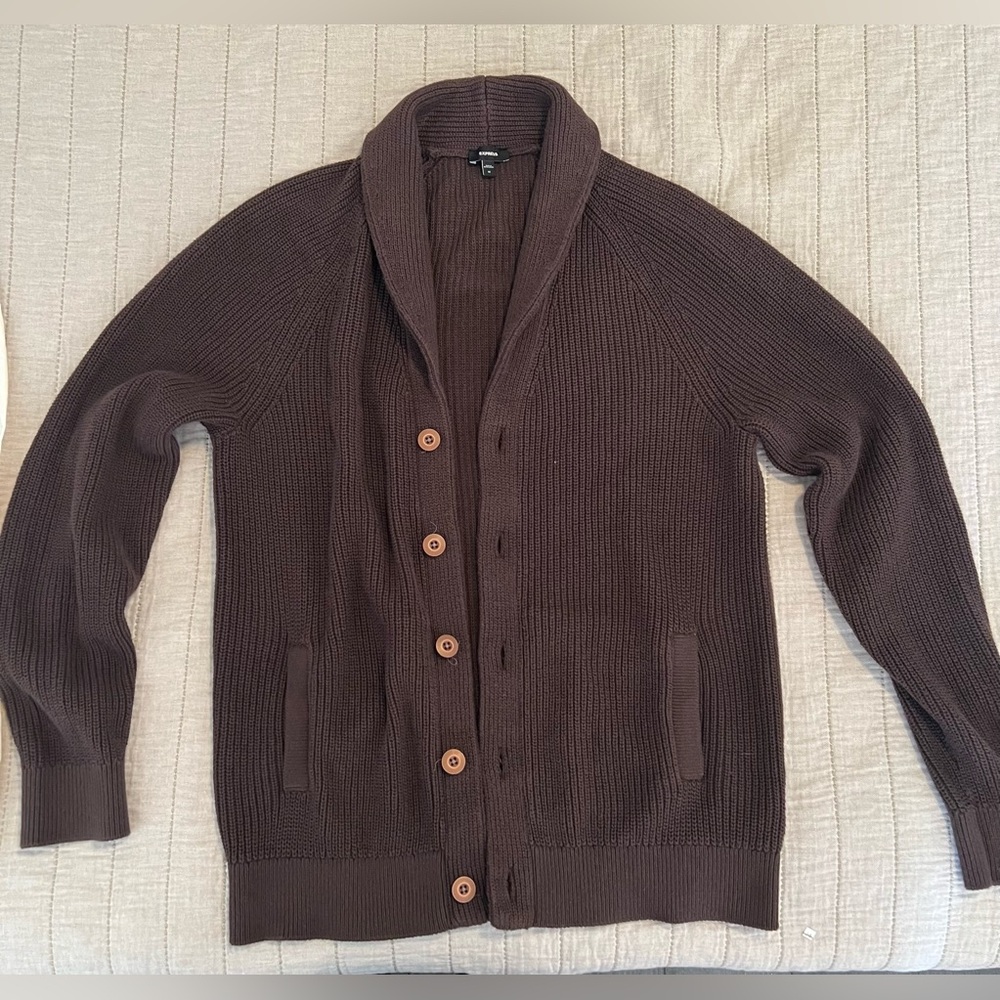 Express Shawl Collar Cardigan